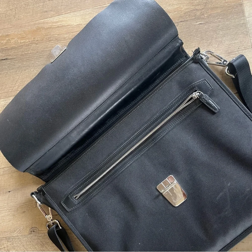 Tumi Leather & Nylon Briefcase